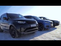 Сравнительный тест драйв Audi Q7 против Volvo XC90 и Land Rover Discovery